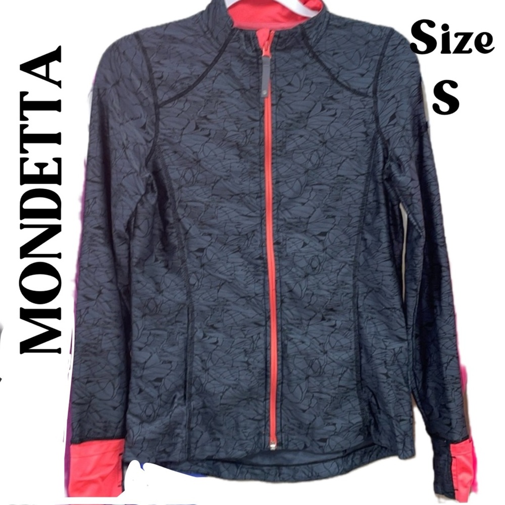 MONDETTA GREY CORAL ZUP JACKET SIZE S